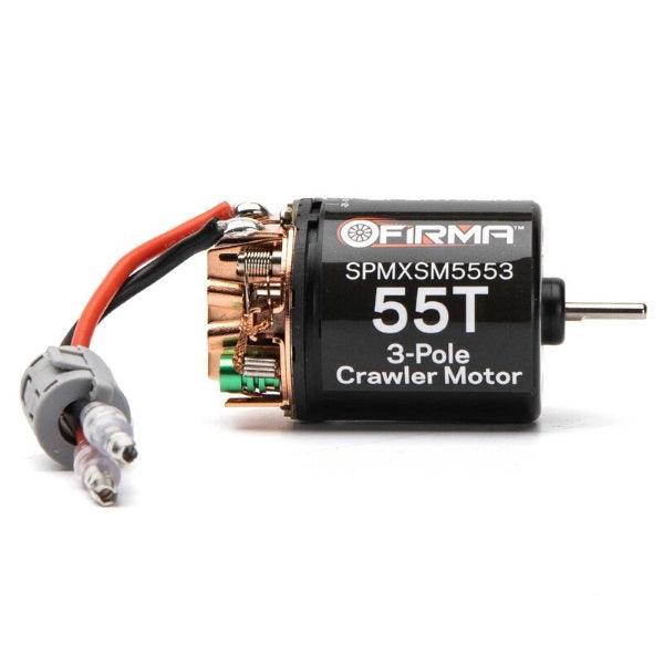Spektrum SPMXSM5553 Firma 55T Rebuildable 3-Pole Brushed Crawler Motor