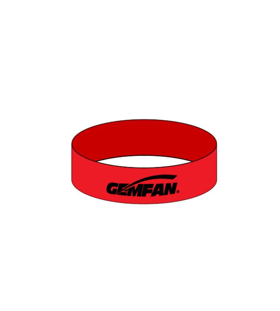 Stack Saver (or bracelet) 20x180mm- Lite - Red at WREKD Co.