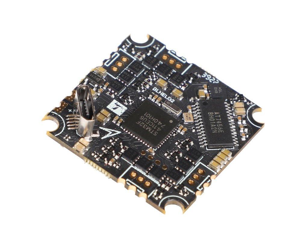 T-Motor F411 1S 13A BLHeli_32 AIO Flight Controller - 25.5x25.5mm at WREKD Co.