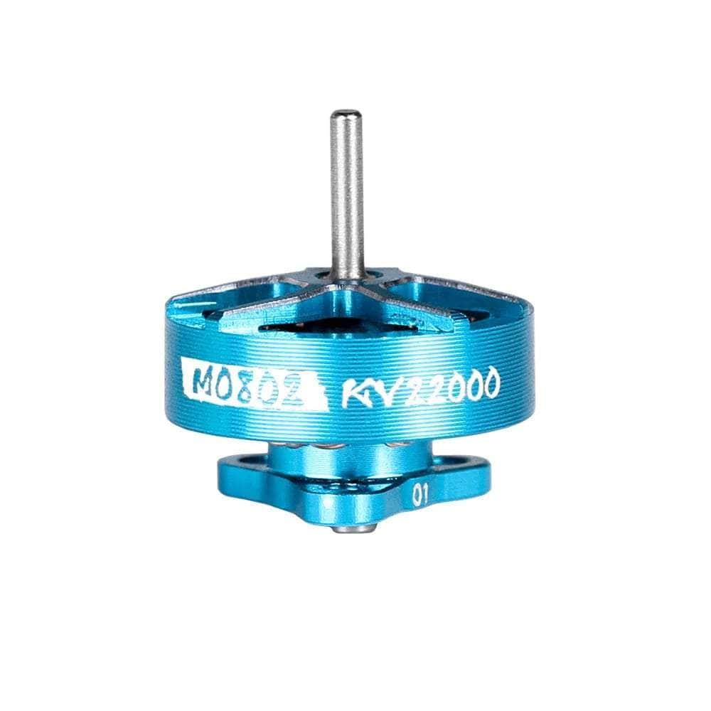 T-Motor M0802 II 0802 25000Kv Micro Motor (1.5mm Shaft) - Blue at WREKD Co.