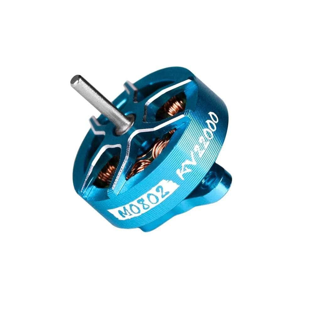 T-Motor M0802 II 0802 25000Kv Micro Motor (1.5mm Shaft) - Blue at WREKD Co.