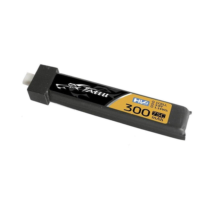 Batería Tattu 3.8V 1S 300mAh 75C LiHV (1 pieza) - Elija BT2.0 / PH2.0