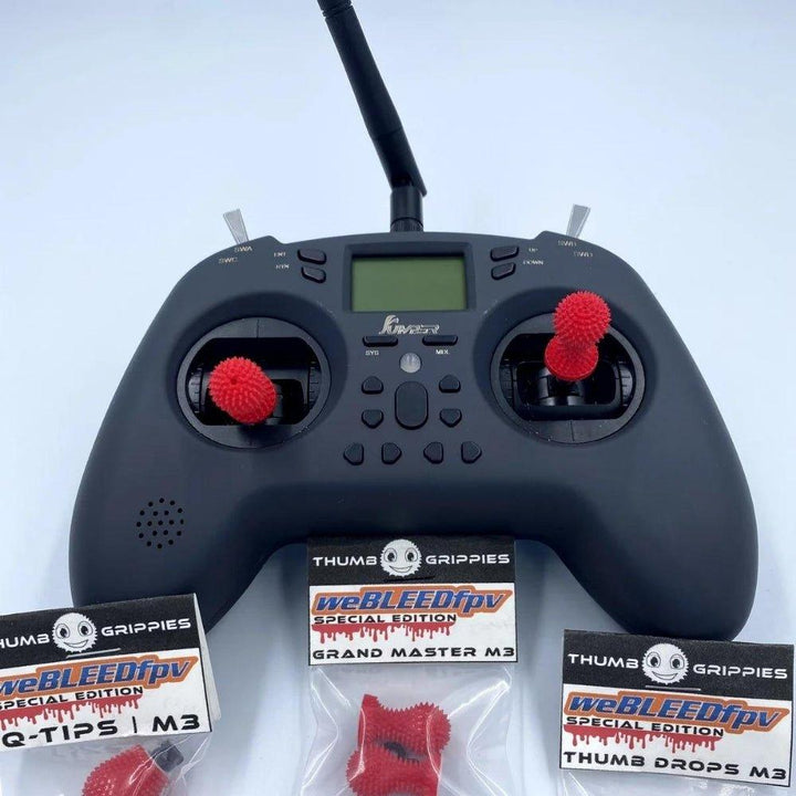 Thumb Grippies weBLEEDfpv Special Edition at WREKD Co.