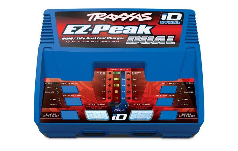 Traxxas 2990 11.1V 3S Battery (2) / EZ-Peak 100W Dual Charger Completer Pack
