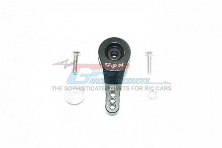 GPM TRAXXAS TRX-4 ALUMINUM 23T SERVO HORN BLACK