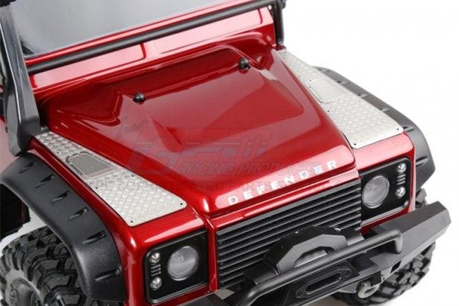 GPM RC CAR STAINLESS STEEL FENDER VENT TRAXXAS TRX-4
