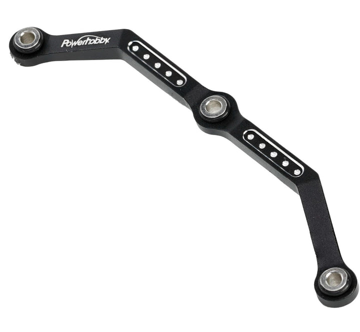 Powerhobby Aluminum Steering Link FOR Traxxas TRX-4M Black TRX4m