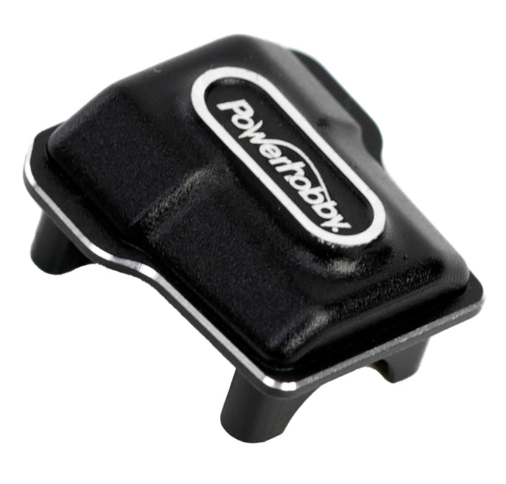 Powerhobby Aluminum Front / Rear Axle Diff Cover FOR Traxxas TRX-4M Black TRX4M