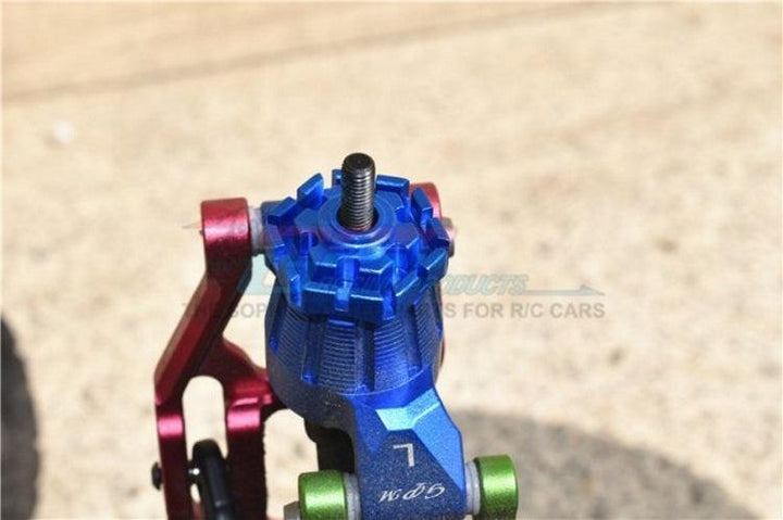 Gpm TXMS010+2M/2-B Aluminum Wheel Hub Hex (+2mm) (8Pieces) Blue Traxxas Maxx
