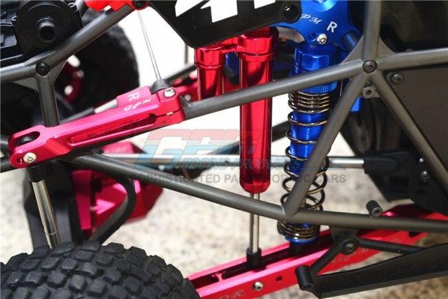 GPM ALUMINUM REAR L-SHAPE INTERNAL DAMPER 160MM TRAXXAS UNLIMITED DESERT BLUE