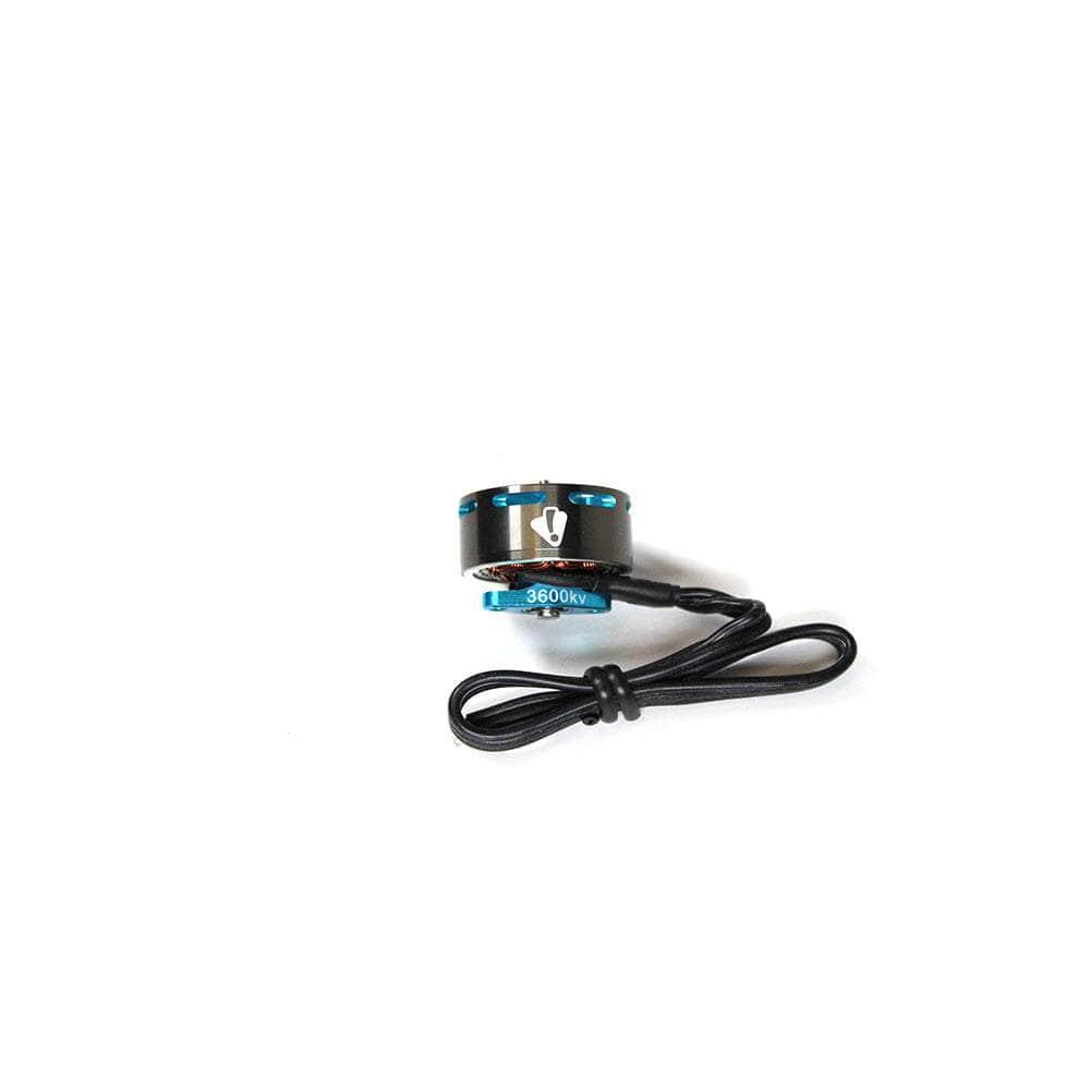 Ummagawd Aerolite 1605 3600Kv Micro Motor - Gunmetal & Blue at WREKD Co.