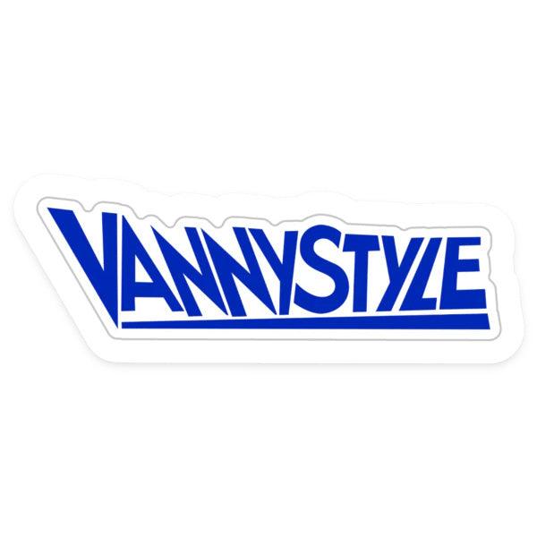 Adhesivo Vannystyle de 2,43″ × 0,75″ con borde blanco (1 unidad)