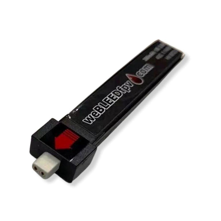 weBLEEDfpv 300mAh 1S LiPo Batteries (4 Pack) - Choose BT2.0/PH2.0 at WREKD Co.