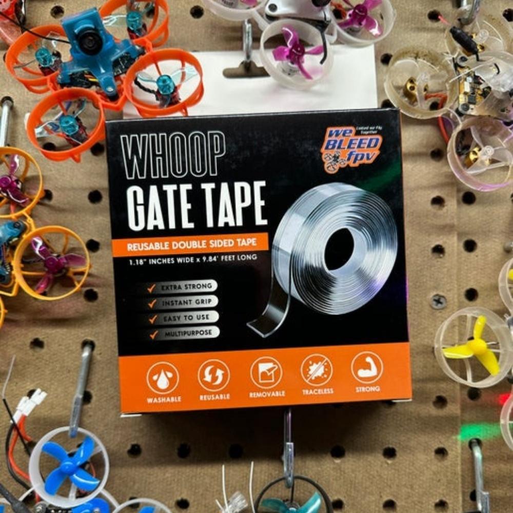 Whoop Gate Tape (WGT) - Choose Length at WREKD Co.