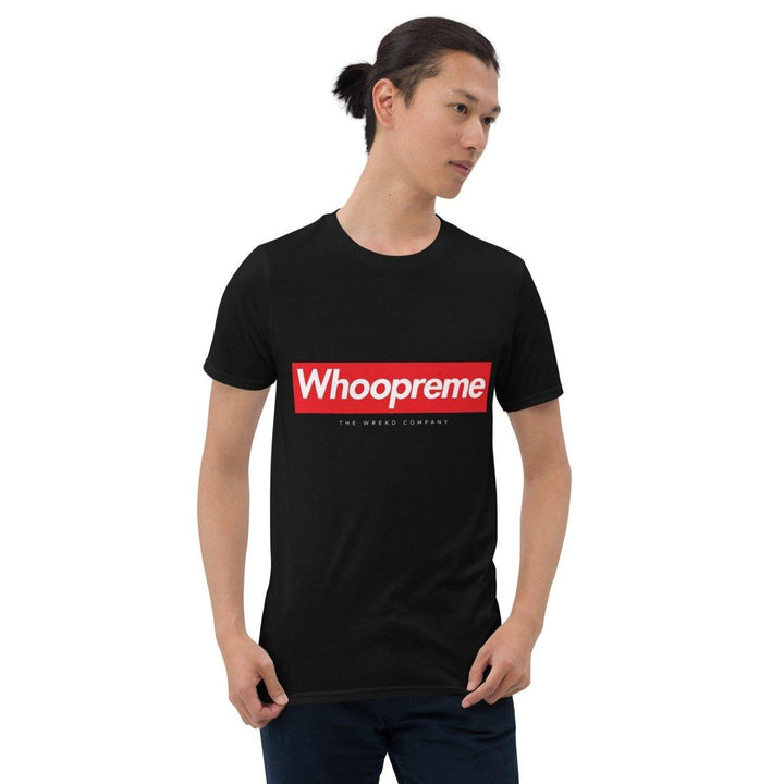 Whoopreme Parody Logo Tee at WREKD Co.