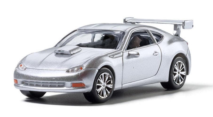 Woodland Scenics AS5368 HO Scale Silver Sports Car