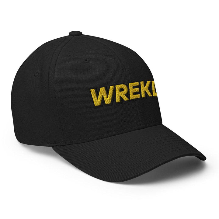 WREKD Classic Logo Structured Twill Cap V2 at WREKD Co.