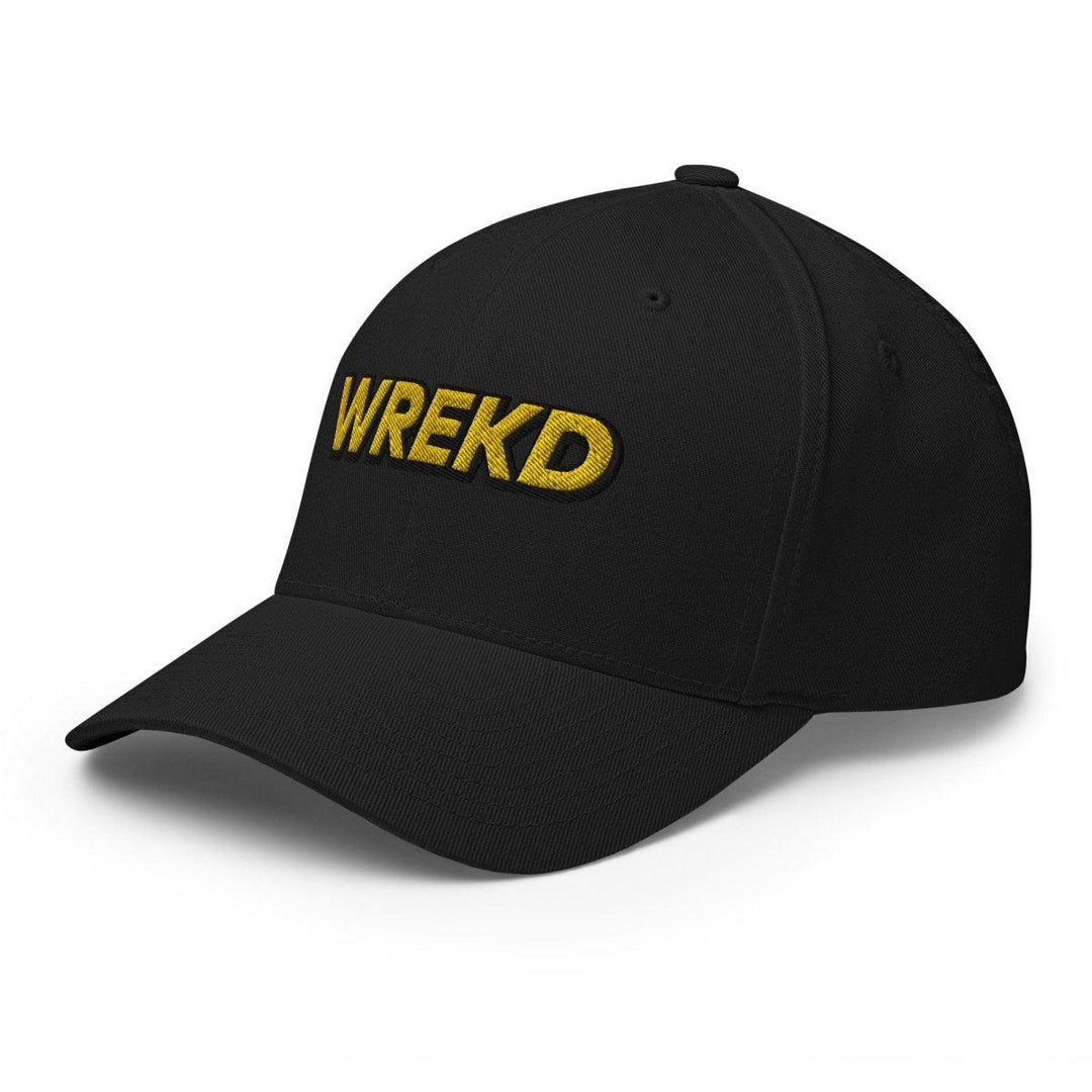 WREKD Classic Logo Structured Twill Cap V2 at WREKD Co.