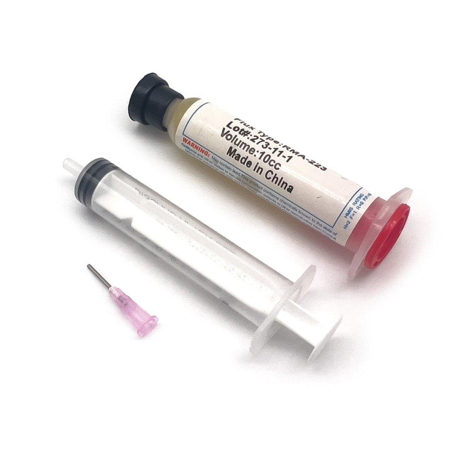 WREKD Soldering Flux Paste Syringe 10cc RMA-223 at WREKD Co.