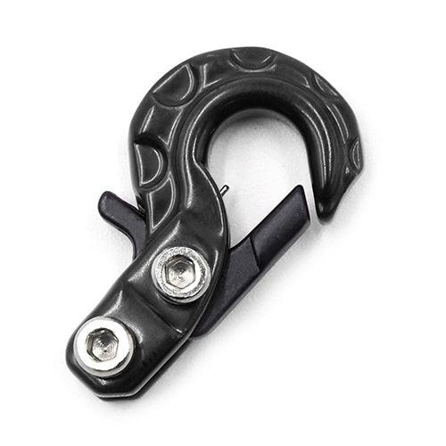 Yeah Racing YA-0573BK Scale Spring Loaded Metal Hook Black 1/10 Rock Crawler