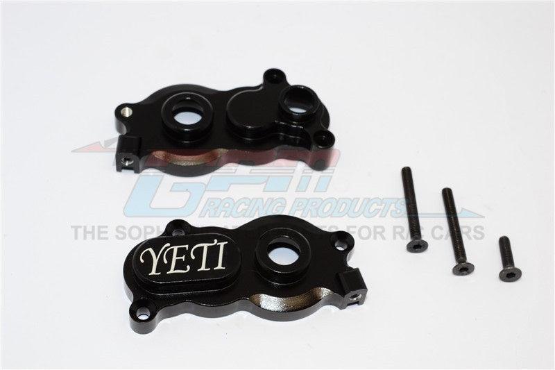 GPM YT038-BLACK ALUMINUM CENTER TRANSMISSION CASE AXIAL YETI