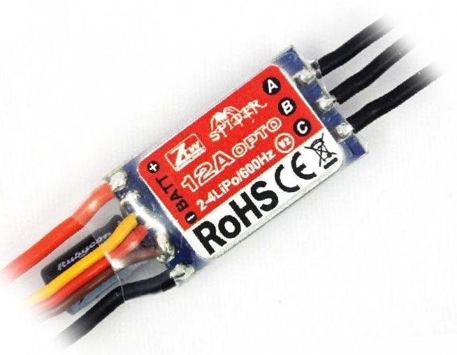 ZTW Spider 12A OPTO Multirotor ESC SimonK Speed Controller NO BEC