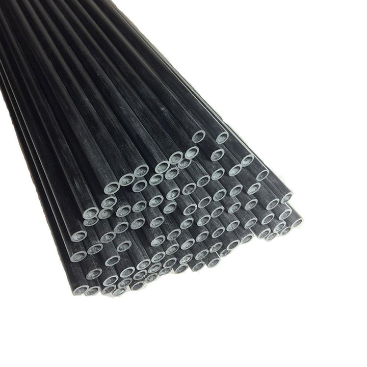 1 Meter Carbon Fiber Tube (1pc) - Choose Size at WREKD Co.