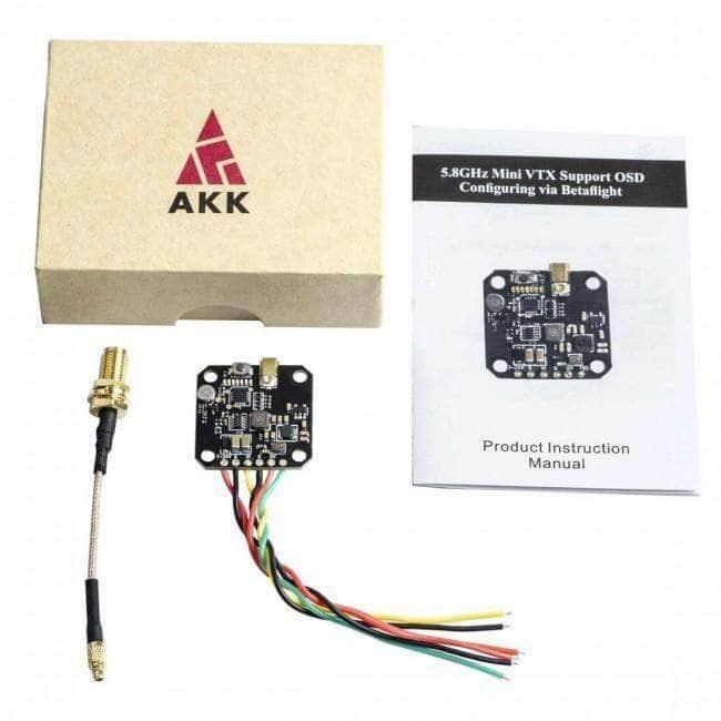 AKK FX3 Ultimate Mini 20x20 25-600mW 5.8GHz VTX - MMCX & U.FL at WREKD Co.