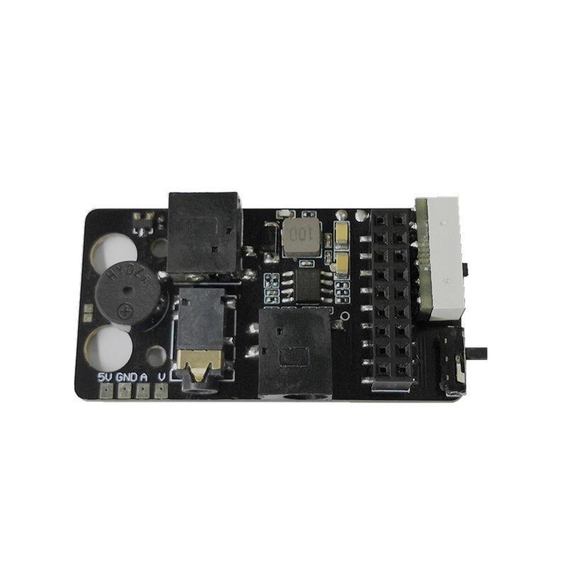 Analog FPV FatShark Module Adapter V3 w/ Voltage Display for DJI Digital FPV Goggles at WREKD Co.