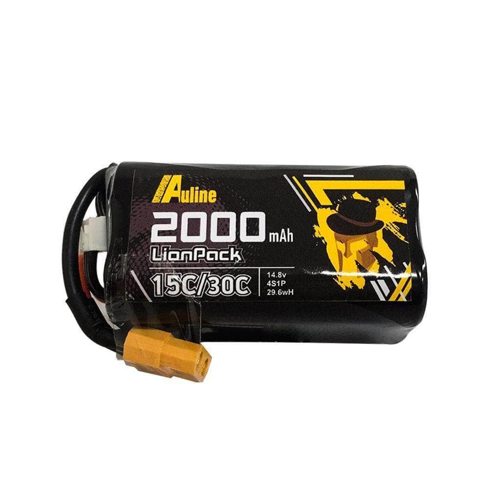 Auline 14.8V 4S 18650 2000mAh 30C Li-Ion Battery - XT60 at WREKD Co.