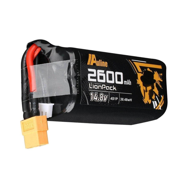 Auline 14.8V 4S 18650 2600mAh 1C Li-Ion Battery w/ Built-In Protective Board - XT60 at WREKD Co.