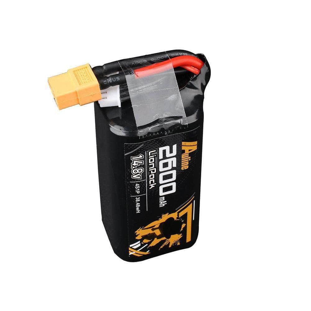 Auline 14.8V 4S 18650 2600mAh 1C Li-Ion Battery w/ Built-In Protective Board - XT60 at WREKD Co.