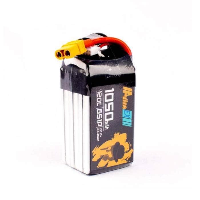 Auline EX 22.2V 6S 1050mAh 120C Lipo Battery - XT60 at WREKD Co.