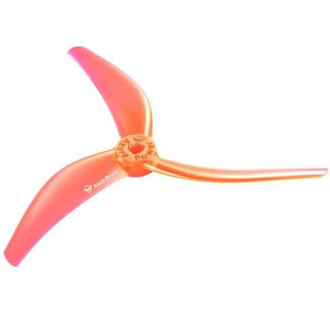 Azure Power Johnny Freestyle 4.8x3.8x3 POPO Compatible Tri-Blade 5" Prop 4 Pack - Choose Color at WREKD Co.