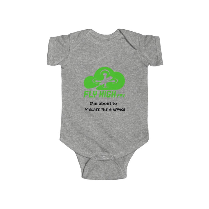 Baby is Gonna Violate The Airspace - Onesie at WREKD Co.