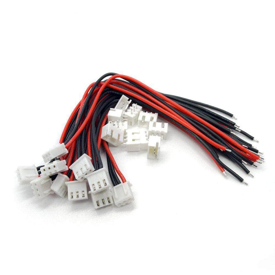 Balance Lead JST-XH Balance Connector Male/Female Plug (10 pack) - Choose Type at WREKD Co.