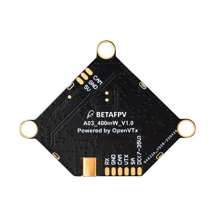 BetaFPV A03 VTX 25-400mW 5.8GHz Micro VTX - MMCX at WREKD Co.