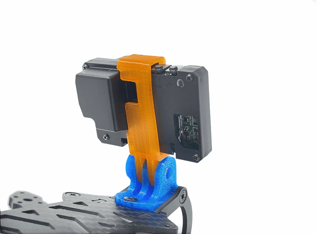 BETAFPV Naked GoPro Mount w/ Stock GoPro Adjustable Tab Mount at WREKD Co.