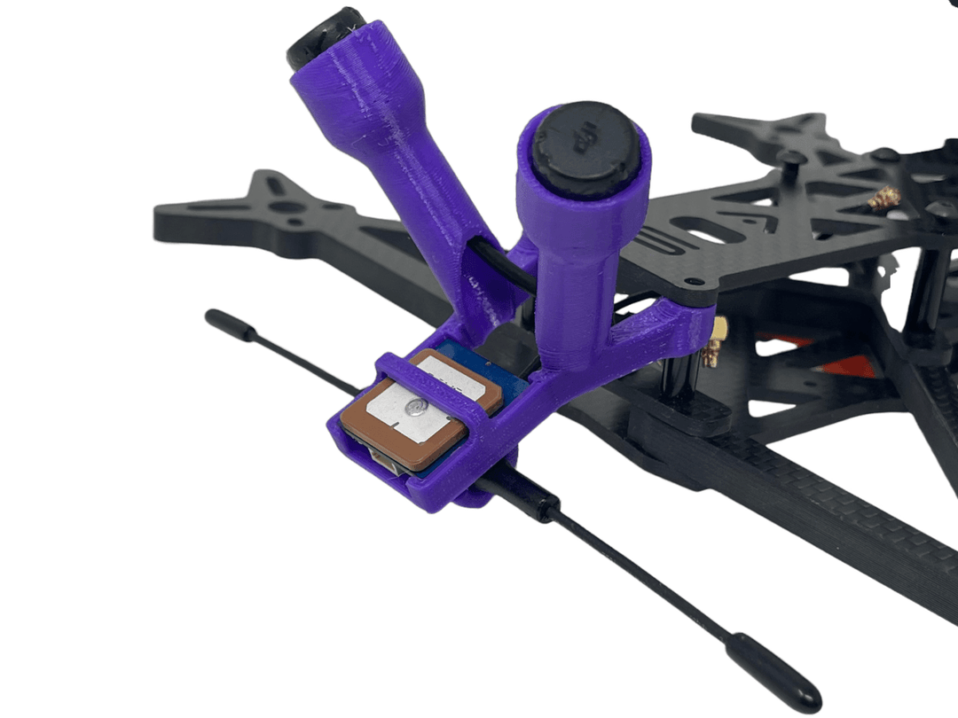 BN-220 GPS Module & DJI Dual Stock Antenna Standoff Mount (Immortal-T Option) at WREKD Co.