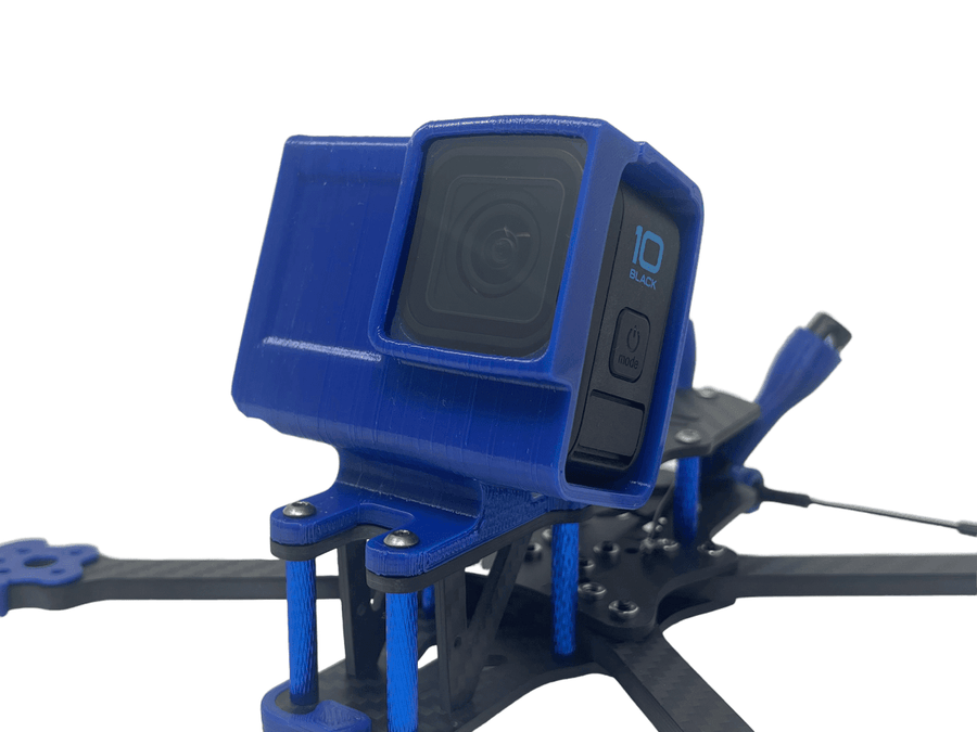 Brain3D GoPro Hero 9/10/11 Mount for OG Vannystyle Frame w/ DJI O3 Upgrade at WREKD Co.