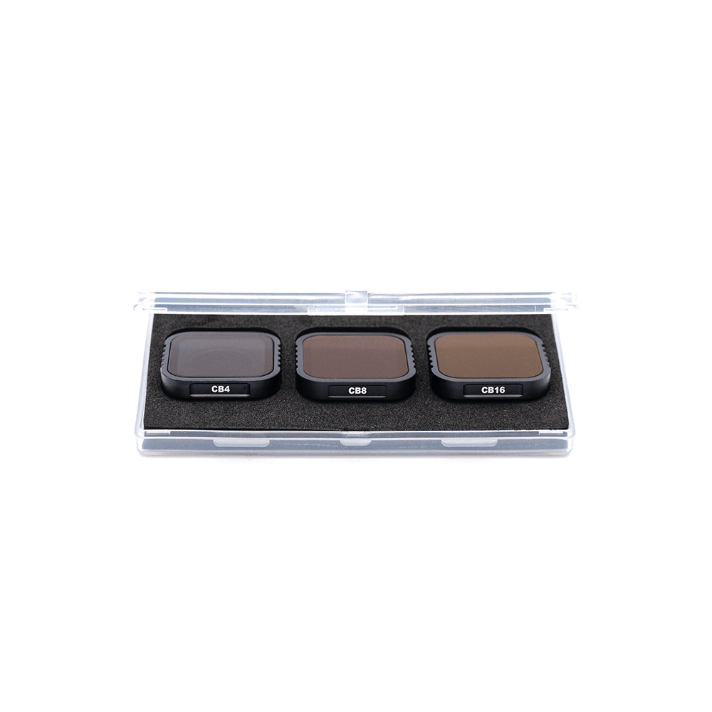 Camera Butter Twist-On GoPro ND Filter for Hero 9/10/11/Mini 11/Bones w/ Premium Gorilla Glass (Set of 3) - Choose Version at WREKD Co.
