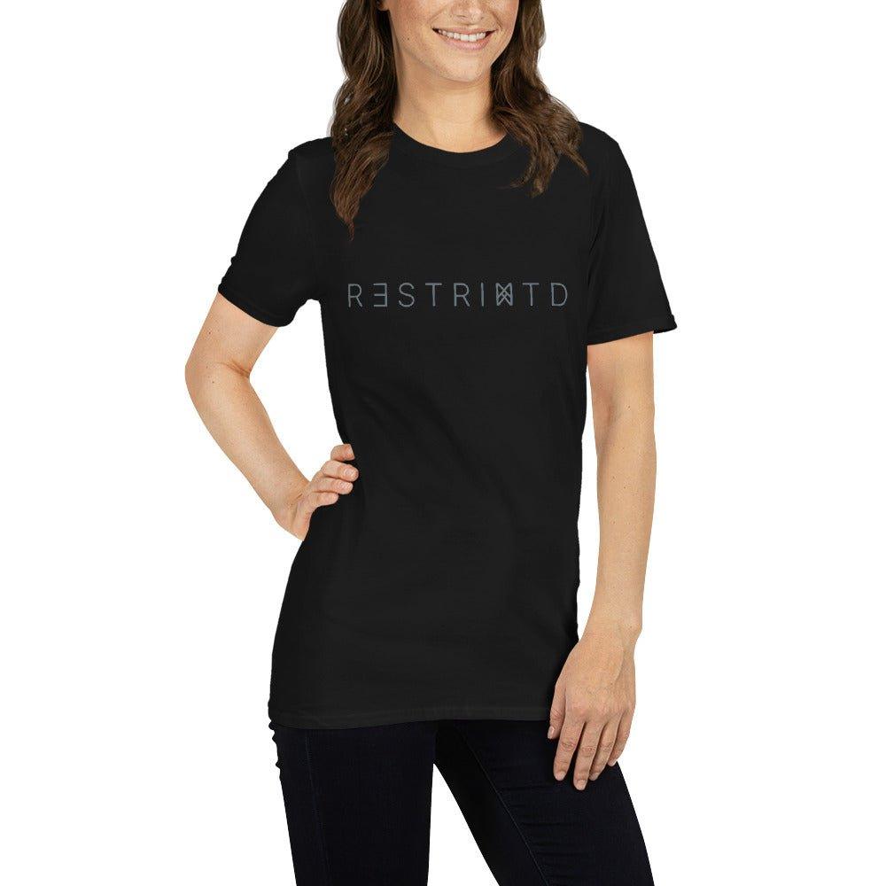 "Can't Be Stopped" RESTRIKTD Brand Short-Sleeve Unisex T-Shirt at WREKD Co.