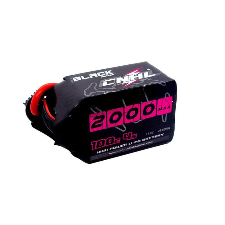 CNHL Black Series 14.8V 4S 2000mAh 100C LiPo Battery - XT60 at WREKD Co.