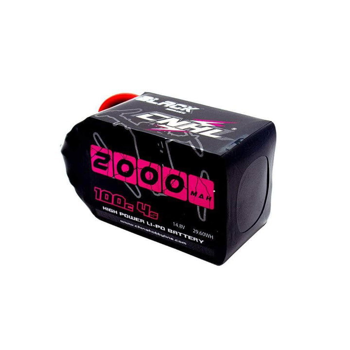 CNHL Black Series 14.8V 4S 2000mAh 100C LiPo Battery - XT60 at WREKD Co.