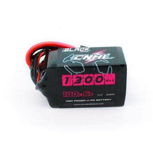 CNHL Black Series 22.2V 6S 1300mAh 100C LiPo Battery - XT60 at WREKD Co.