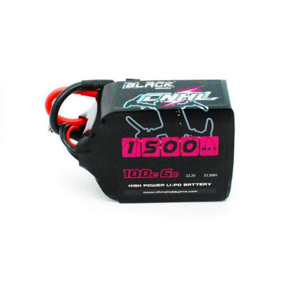 CNHL Black Series 22.2V 6S 1500mAh 100C LiPo Battery - XT60 at WREKD Co.