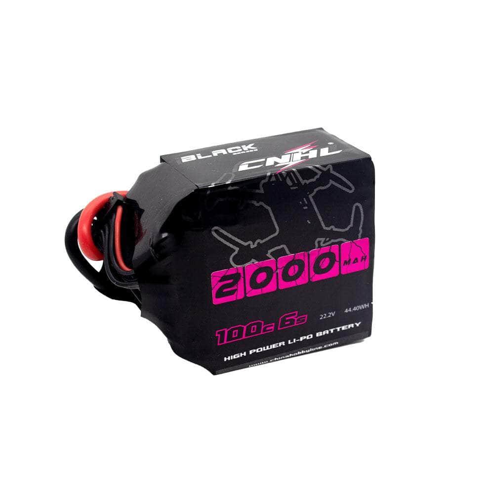 CNHL Black Series 22.2V 6S 2000mAh 100C LiPo Battery - XT60 at WREKD Co.