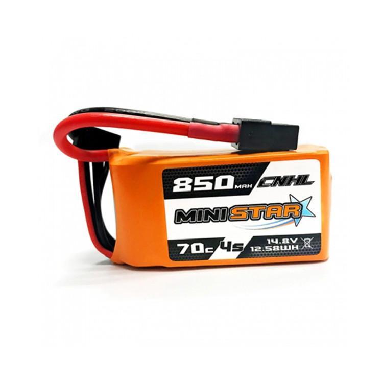 CNHL MiniStar 14.8V 4S 850mAh 70C LiPo Micro Battery - XT30 at WREKD Co.