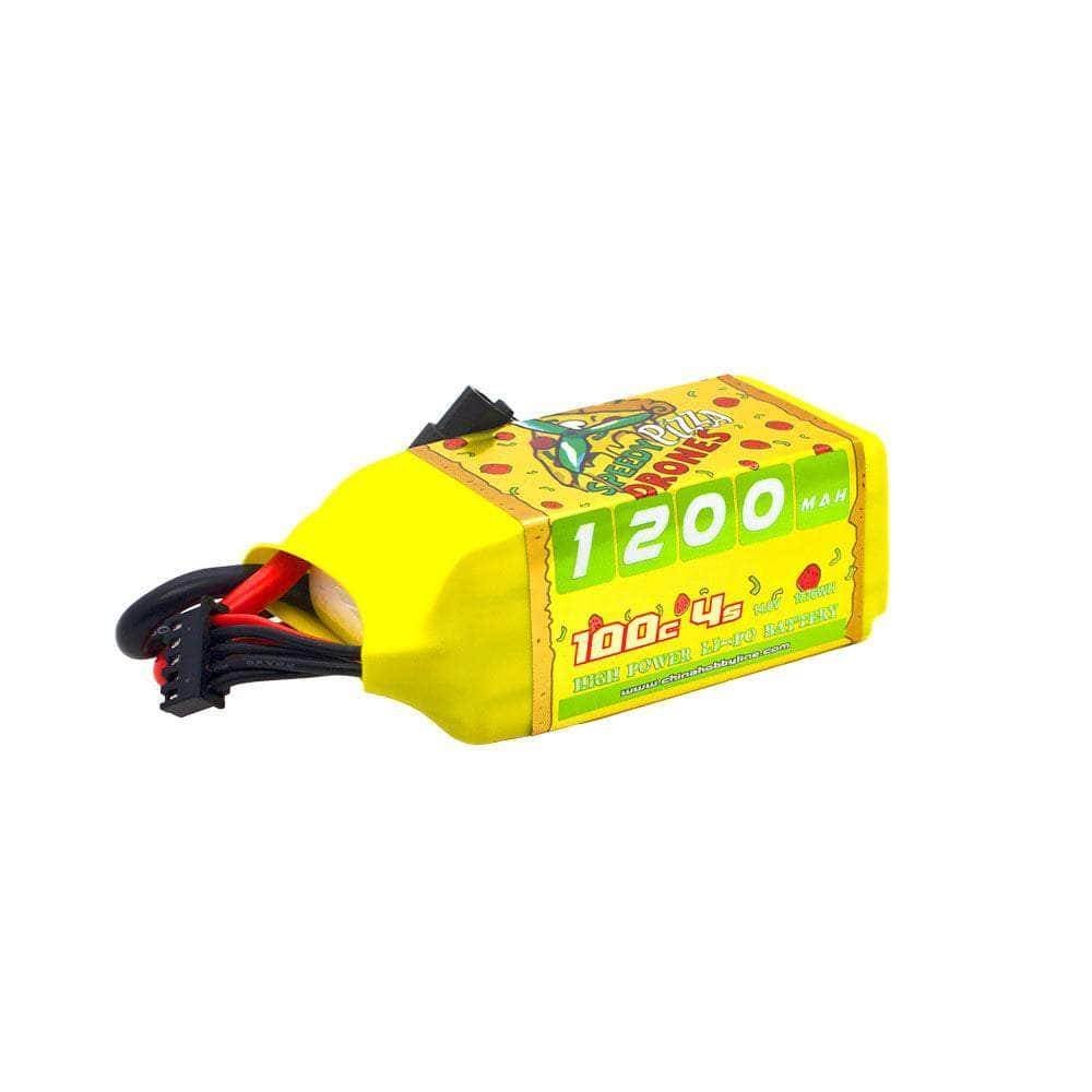 CNHL SpeedyPizza 14.8V 4S 1200mAh 100C LiPo Battery - XT60 at WREKD Co.