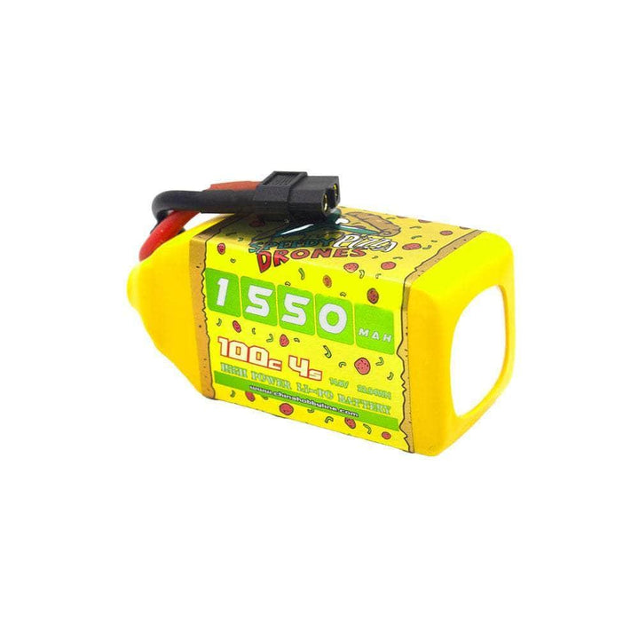 CNHL SpeedyPizza 14.8V 4S 1550mAh 100C LiPo Battery - XT60 at WREKD Co.